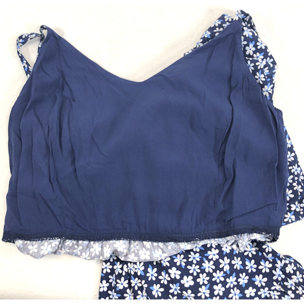 NWT Old Navy Womens Blue & White Floral Cami Sundress Size Small - Picture 4 of 8